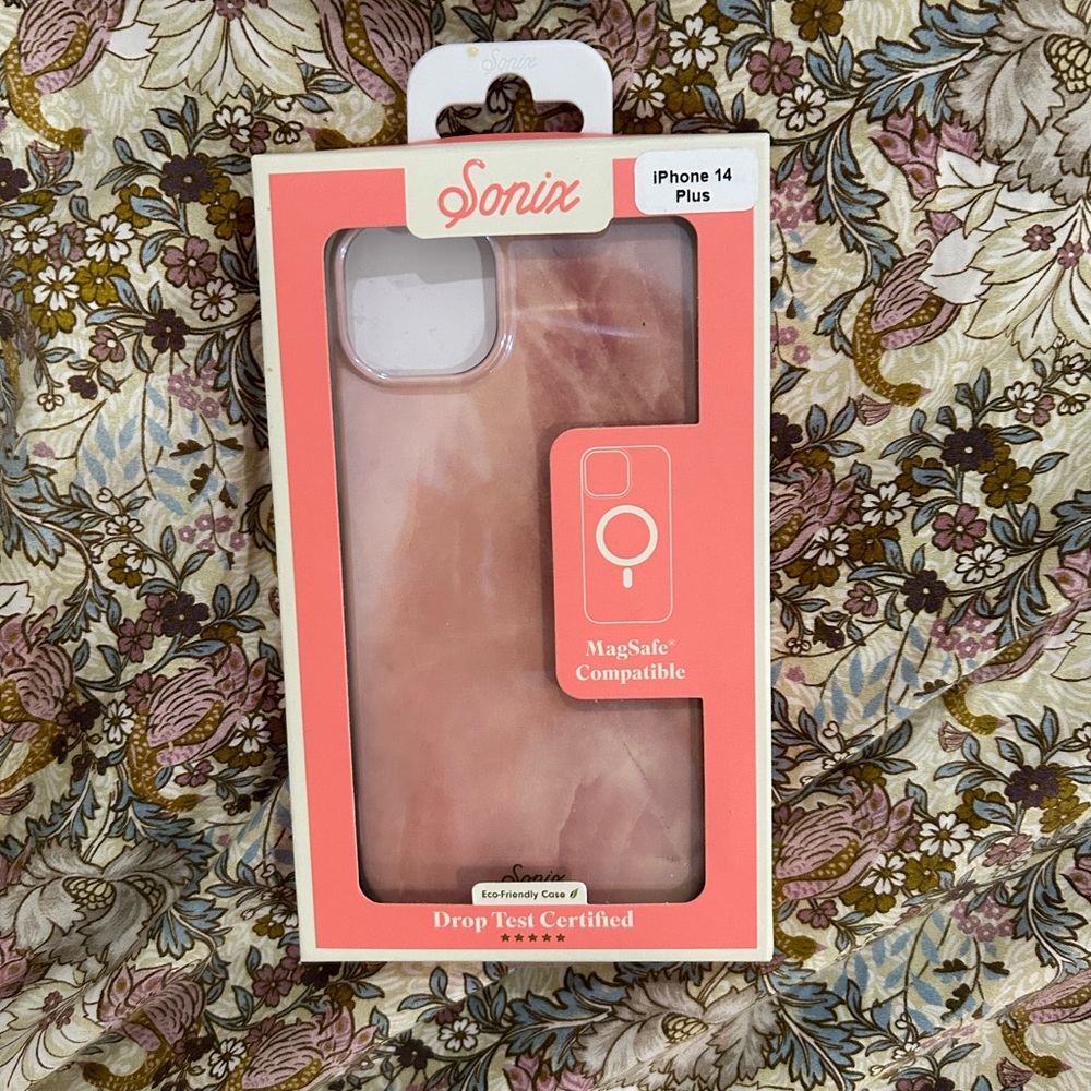 Sonix iPhone 14 Plus mother of pearl phone case